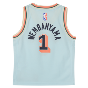 Victor Wembanyama San Antonio Spurs 2025 City Edition Boys NBA Jersey