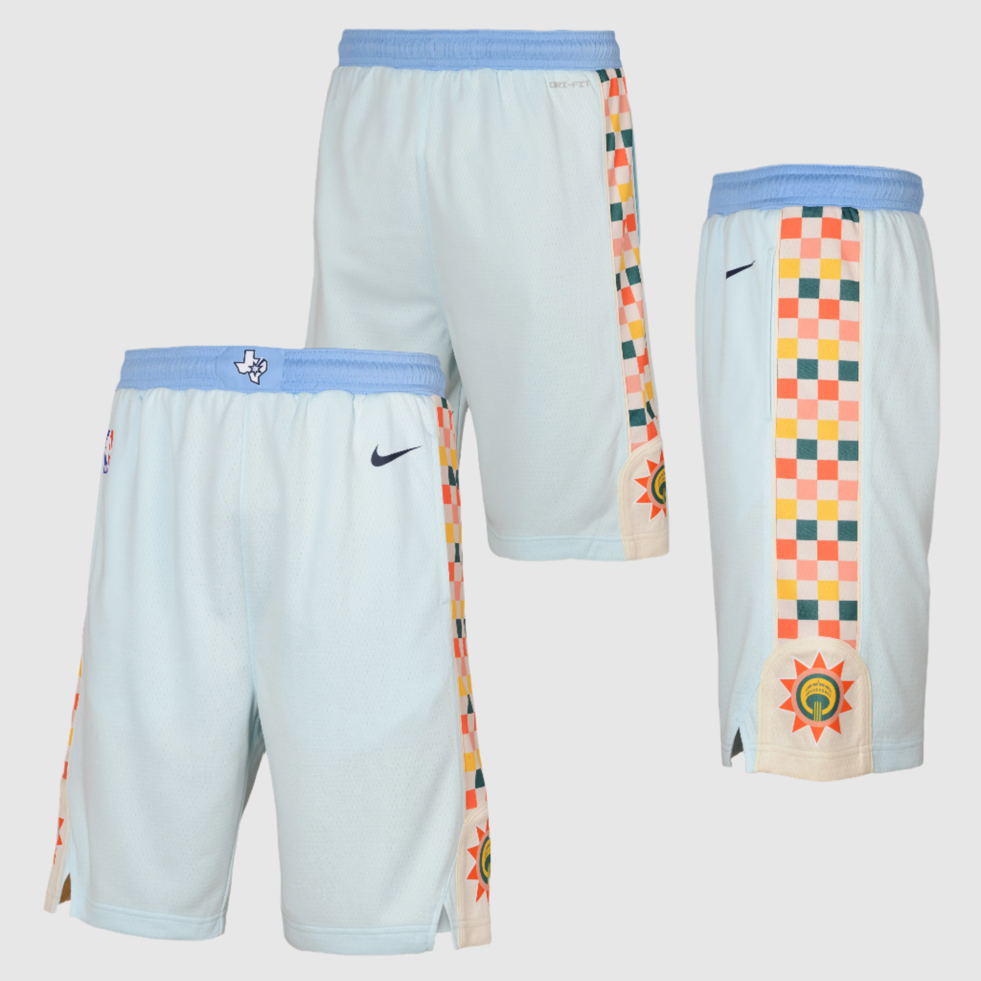 San Antonio Spurs 2025 City Edition Swingman Youth NBA Shorts Basketball Jersey World