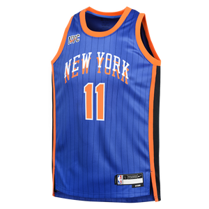 Jalen Brunson New York Knicks 2024 City Edition Youth NBA Swingman Jersey
