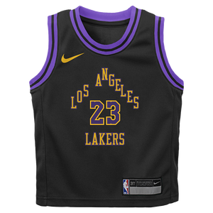 LeBron James Los Angeles Lakers 2024 City Edition Toddler NBA Jersey