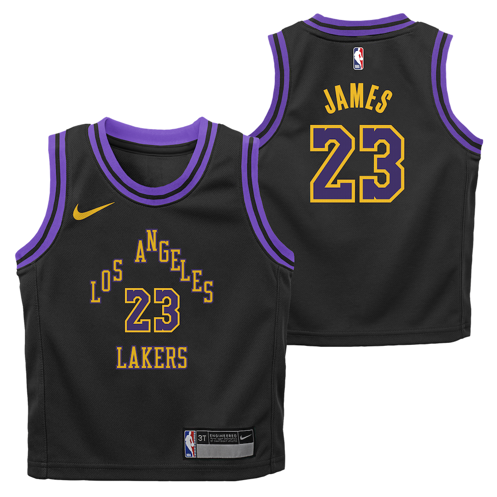 Lebron james purple city top edition jersey