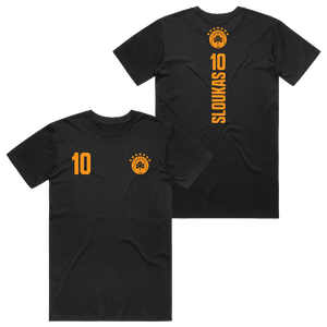 Kostas Sloukos Panathinaikos BC Player Cotton Black Tee