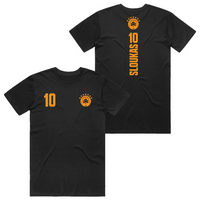 Kostas Sloukos Panathinaikos BC Player Cotton Black Tee