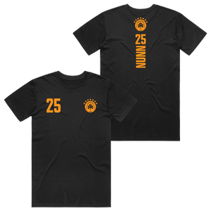 Kendrick Nunn Panathinaikos BC Player Cotton Black Tee