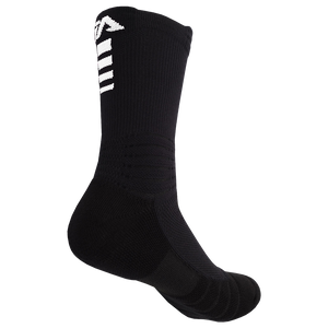 iAthletic Elite Performance Basketball Socks - Black/White