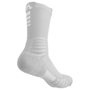 iAthletic Elite Performance Basketball Socks - Grey/Grey/White
