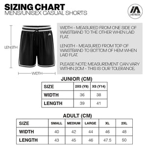 iAthletic Green/Sand Men's Casual Basketball Shorts