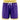 iAthletic Casual Basketball Shorts Men's - Purple/Yellow/White