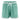 iAthletic Mint/White Women's Casual Basketball Shorts