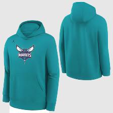 Charlotte Hornets Youth Club Logo NBA Hoodie