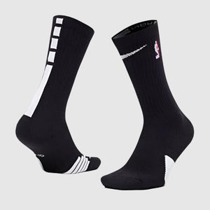 Nike NBA Elite Black Basketball Crew Socks