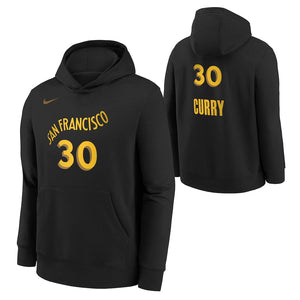 Stephen Curry Golden State Warriors 2024 City Edition NBA Youth Hoodie