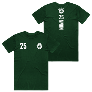 Kendrick Nunn Panathinaikos BC Player Cotton Green Tee