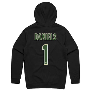 Dyson Daniels Australian Boomers Player Black Hoodie
