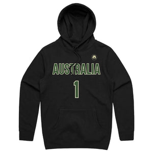 Dyson Daniels Australian Boomers Player Black Hoodie