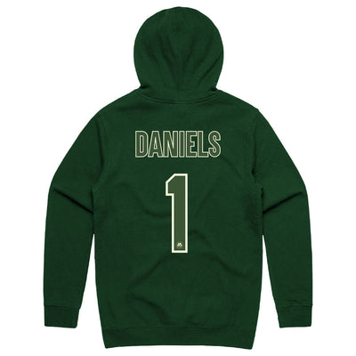 Dyson Daniels Australian Boomers Player Green Hoodie