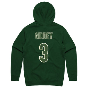 Josh Giddey Australian Boomers Player Green Hoodie