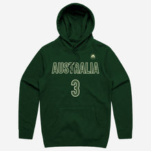 Load image into Gallery viewer, Josh Giddey Australian Boomers Player Green Hoodie
