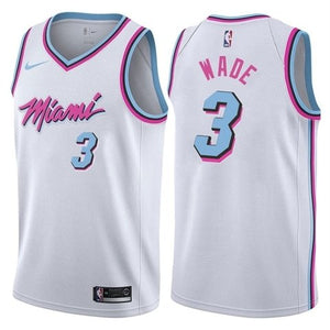 Dwyane Wade 'Miami Vice' Miami Heat City Edition NBA Swingman Jersey
