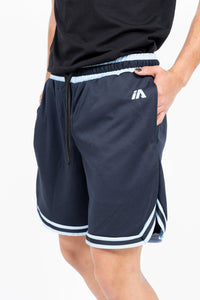 iAthletic Navy/Carolina Men's Casual Basketball Shorts