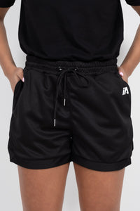 iAthletic Black/Black Women's Casual Basketball Shorts