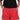 iAthletic Red/Black Women's Casual Basketball Shorts