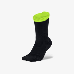 iAthletic Elite Performance Basketball Socks - Black/Volt