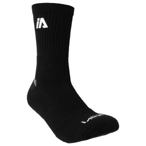 iAthletic Crew Casual Sport Socks - Black