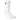 iAthletic Crew Casual Sport Socks - White