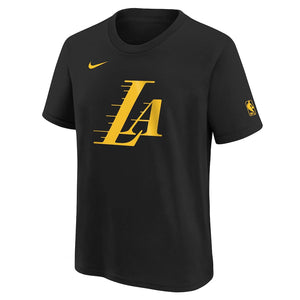 Los Angeles Lakers 2024 City Edition Essential Logo Youth NBA T-Shirt