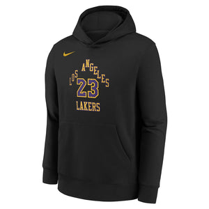 Lebron James Los Angeles Lakers 2024 City Edition NBA Youth Hoodie