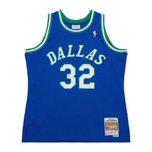 Jamal Mashburn Dallas Mavericks HWC Throwback NBA Swingman Jersey