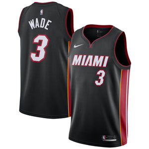 Dwyane Wade Miami Heat Icon Edition NBA Swingman Jersey