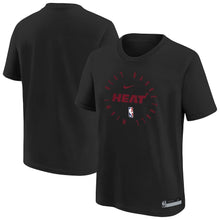 Load image into Gallery viewer, Miami Heat 2025 Practice Legend Dri-Fit NBA Youth T-Shirt
