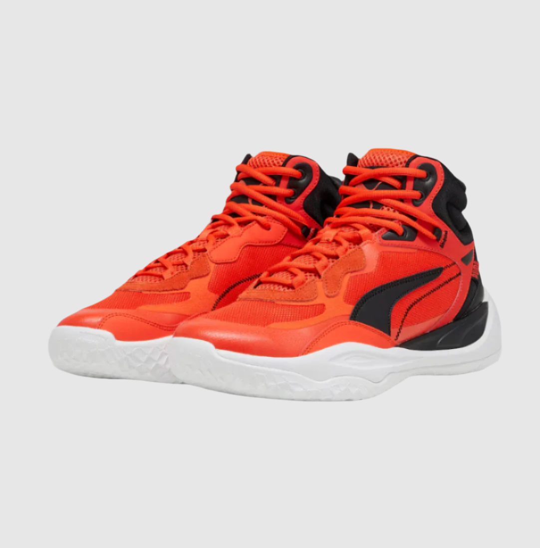 Youth red basketball shoes 2025