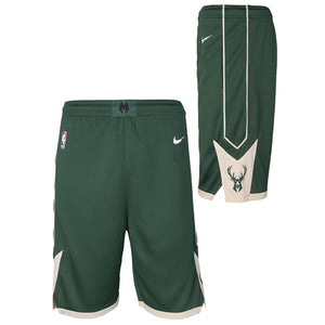 Milwaukee Bucks 2025 Icon Edition Swingman Boys NBA Shorts