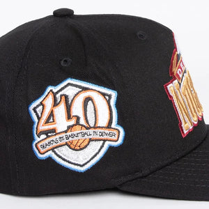 Denver Nuggets Anniversary Team Colour Pro Pinch NBA Snapback Hat