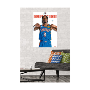 Shai Gilgeous-Alexander OKC Thunder NBA Wall Poster