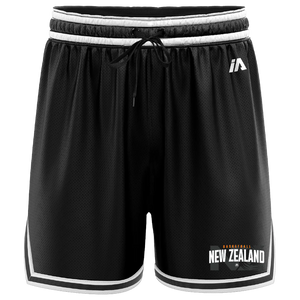 New Zealand Off Court Player Range Black/White Casual Shorts