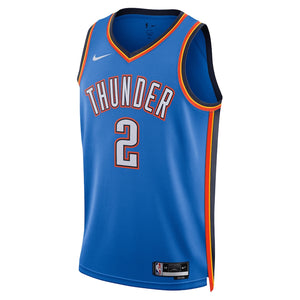 Shai Gilgeous-Alexander Oklahoma City Thunder 2024 Icon Edition Youth NBA Swingman Jersey