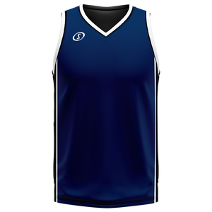 Spalding Unisex Basketball Reversible Game Jersey - Azure
