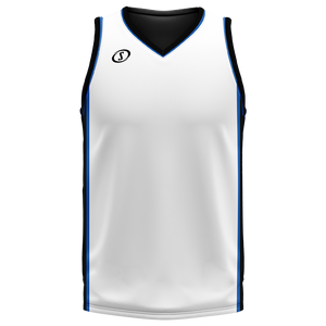 Spalding Unisex Basketball Reversible Game Jersey - Azure