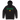 Panathinaikos BC Basketball Cotton Green Logo Black Hoodie