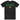 Panathinaikos BC Basketball Green Logo Black Cotton Tee