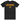 Panathinaikos BC Basketball Yellow Logo Black Cotton Tee