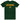 Panathinaikos BC Basketball Yellow Logo Green Cotton Tee