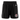 Partizan Basketball Womens Casual Black Shorts