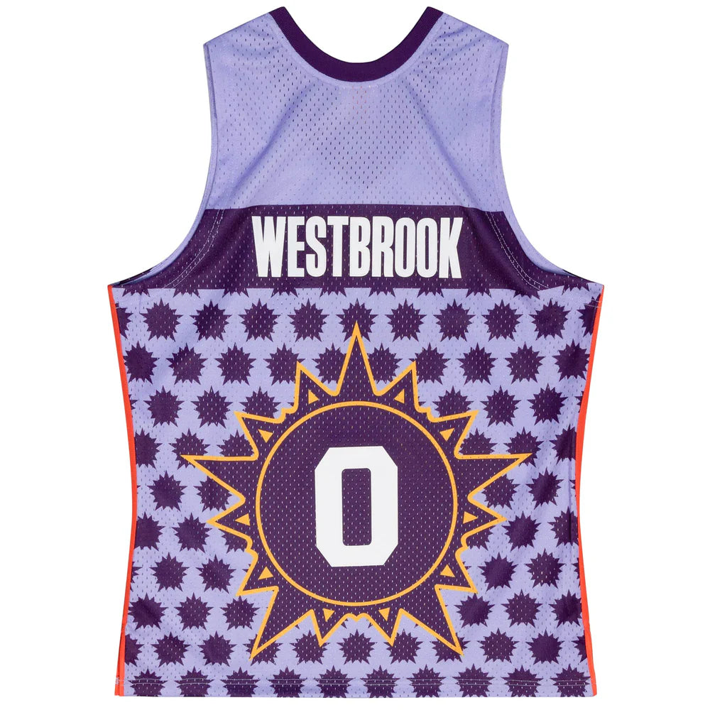 Russell westbrook throwback jersey hotsell