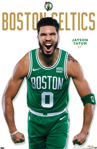 Jayson Tatum Boston Celitcs NBA Wall Poster