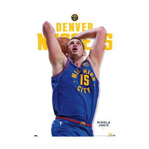 Nikola Jokic Denver Nuggets NBA Wall Poster